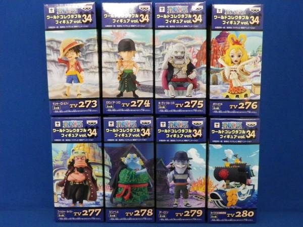 ONE PIECE WCF World Collectable Figure vol.34 Complete set