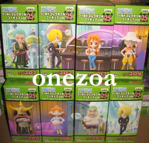 Banpresto One Piece WCF tv Vol.25 Impostor Straw Hat Pirates