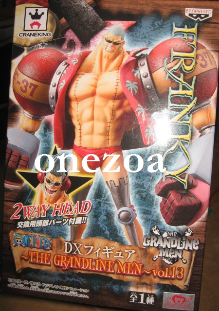 Banpresto One Piece DX The Grandline Men Vol.13 Franky - onezoa