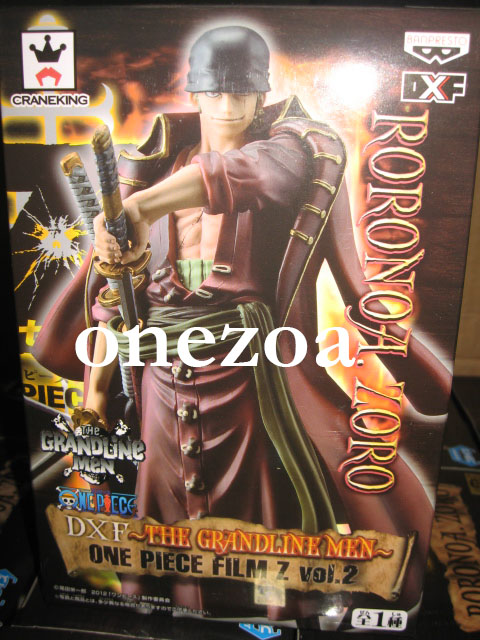  Banpresto One Piece DXF PVC The Grandline Men Film Z Vol2  Roronoa Zoro Figure : Toys & Games