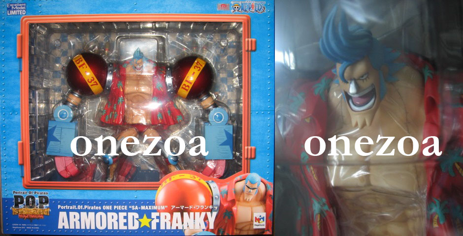 MegaHouse Limited One Piece P.O.P SA-Maximum Armored Franky - onezoa