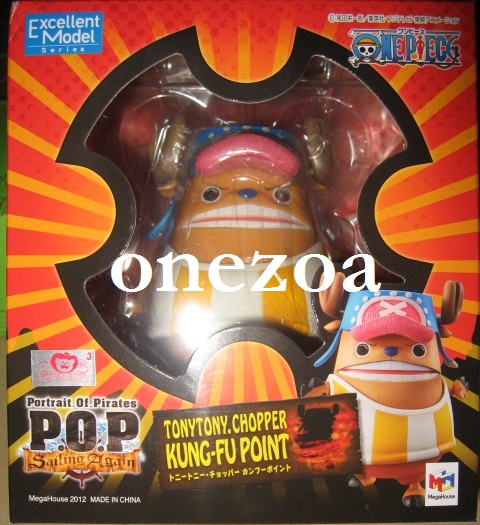 One Piece P.O.P Chopper Kung Fu Point CIB Rare OOP