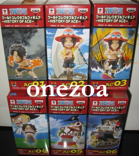 Banpresto One Piece WCF History of Ace - onezoa