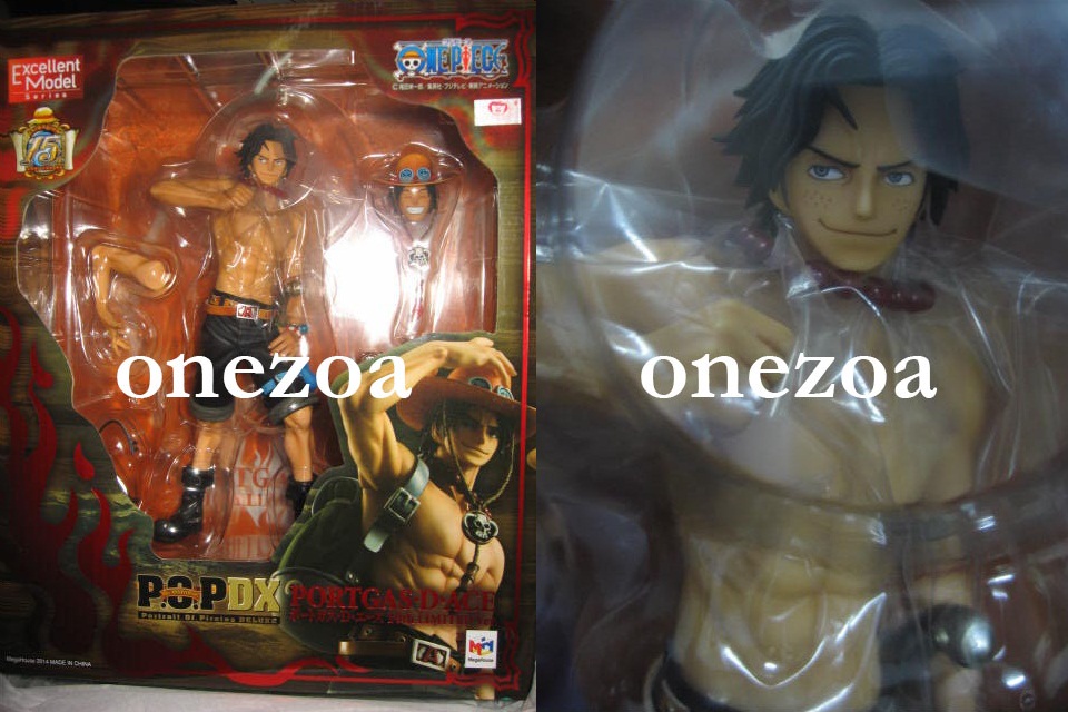 MegaHouse One Piece P.O.P Neo-DX Portgas D. Ace 10th Limited Ver ...