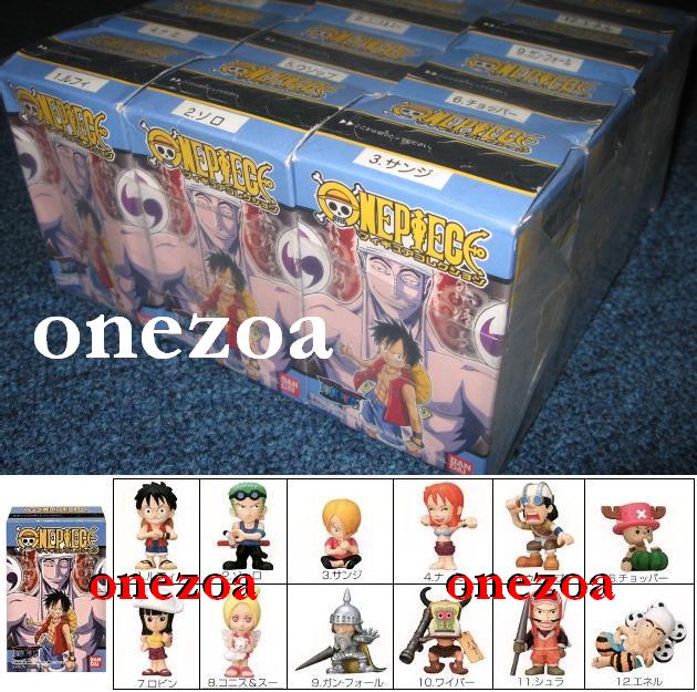 One piece hot sale bandai figure collection